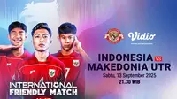 Link Live Streaming Timnas Indonesia U-17 Vs Makedonia Utara U-17, Uji Coba Jelang Piala Dunia